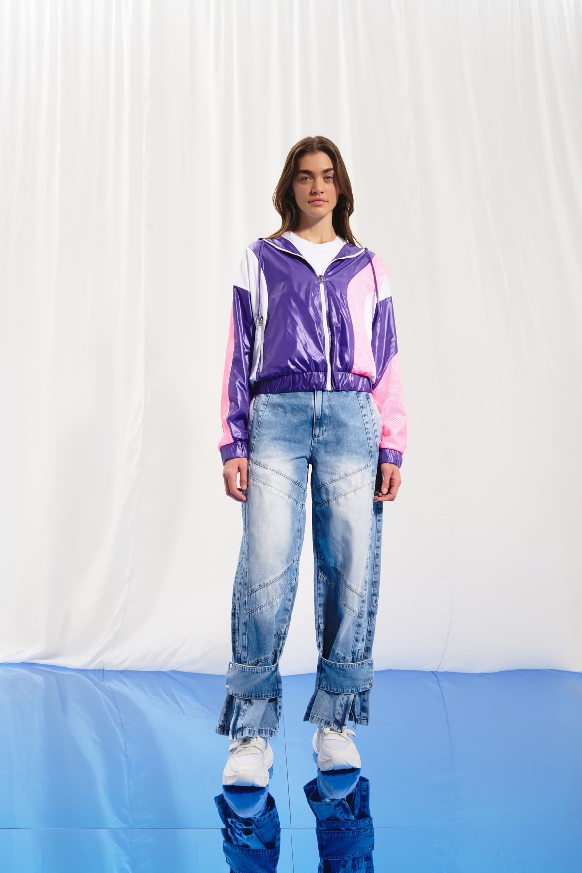 Light Blue Denim Trousers 17225