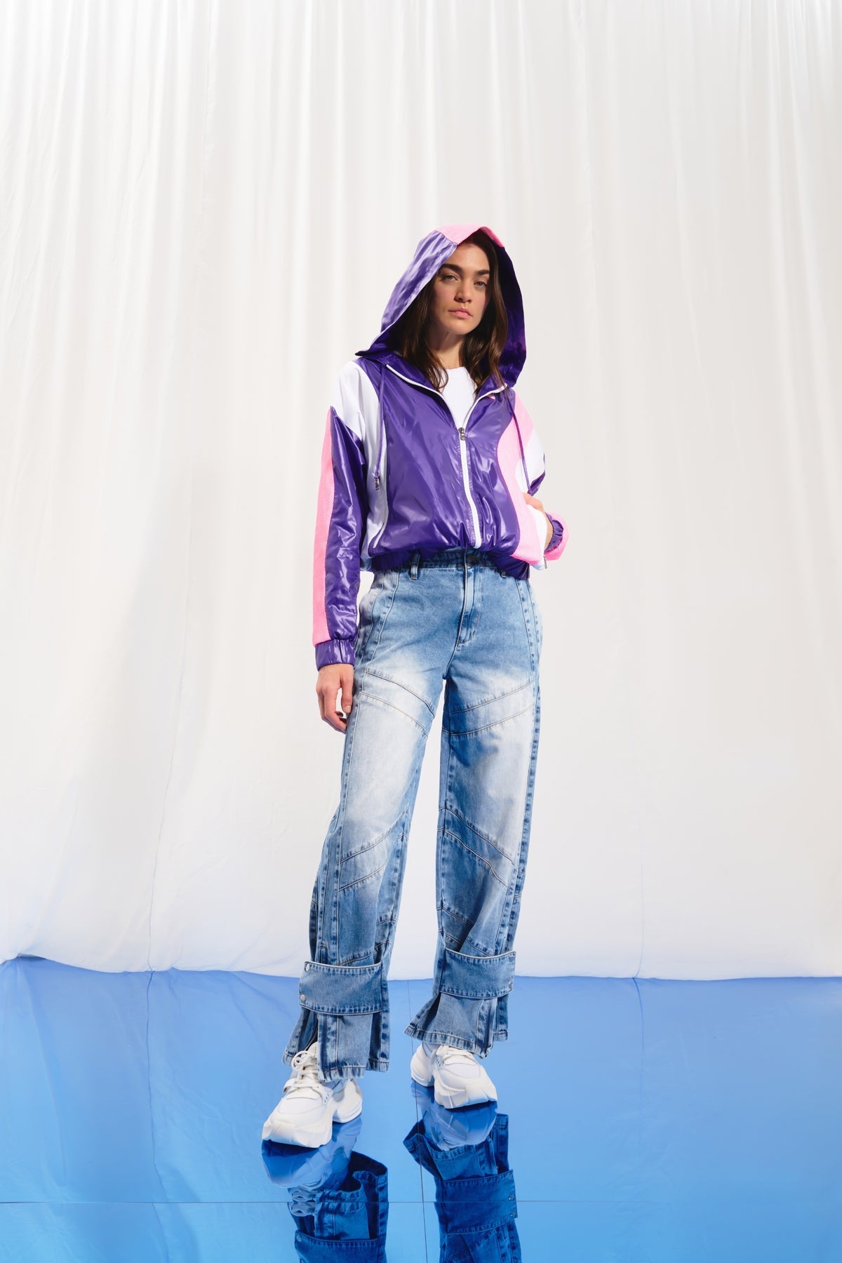 Light Blue Denim Trousers 17225