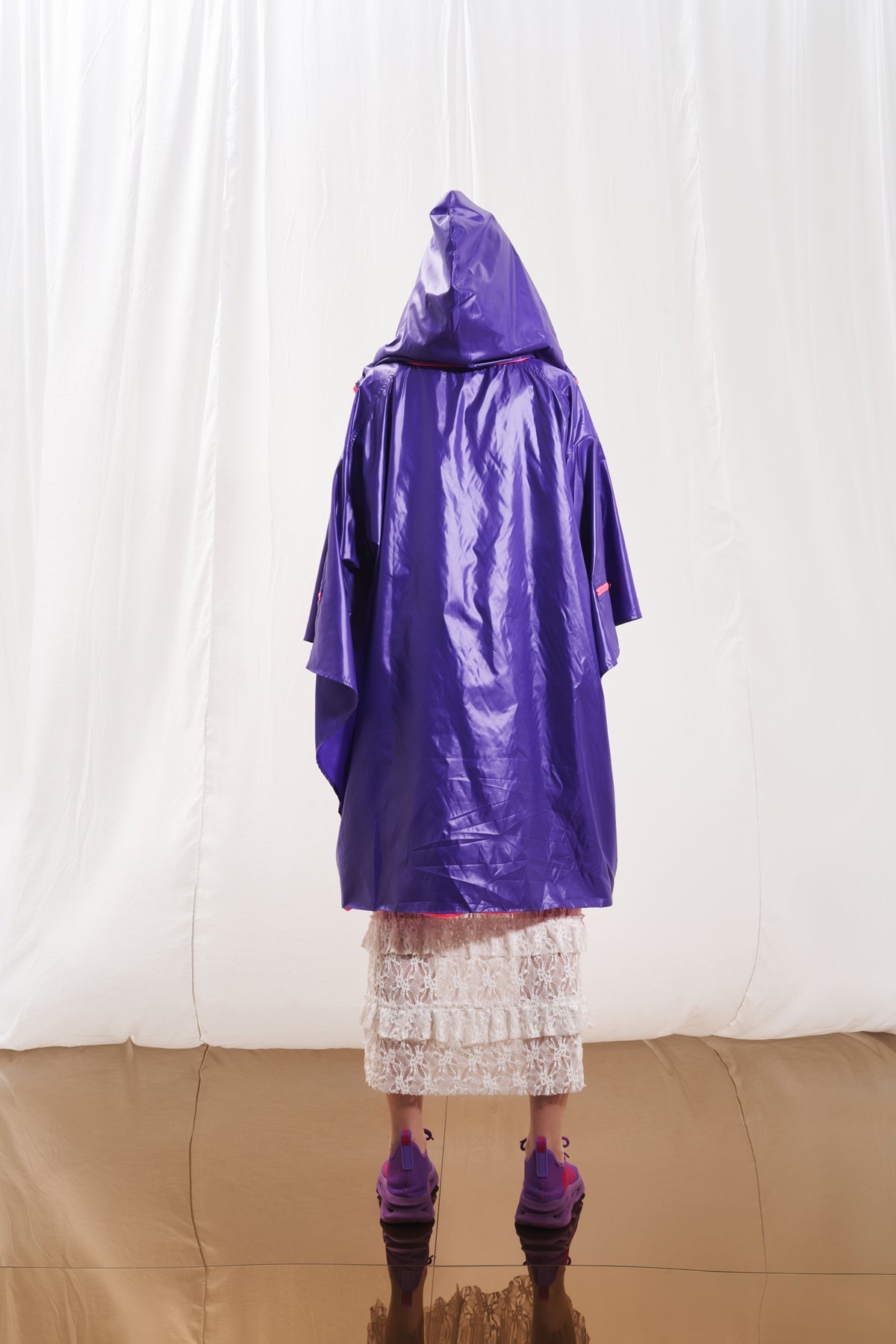Purple Trench Coat 17327