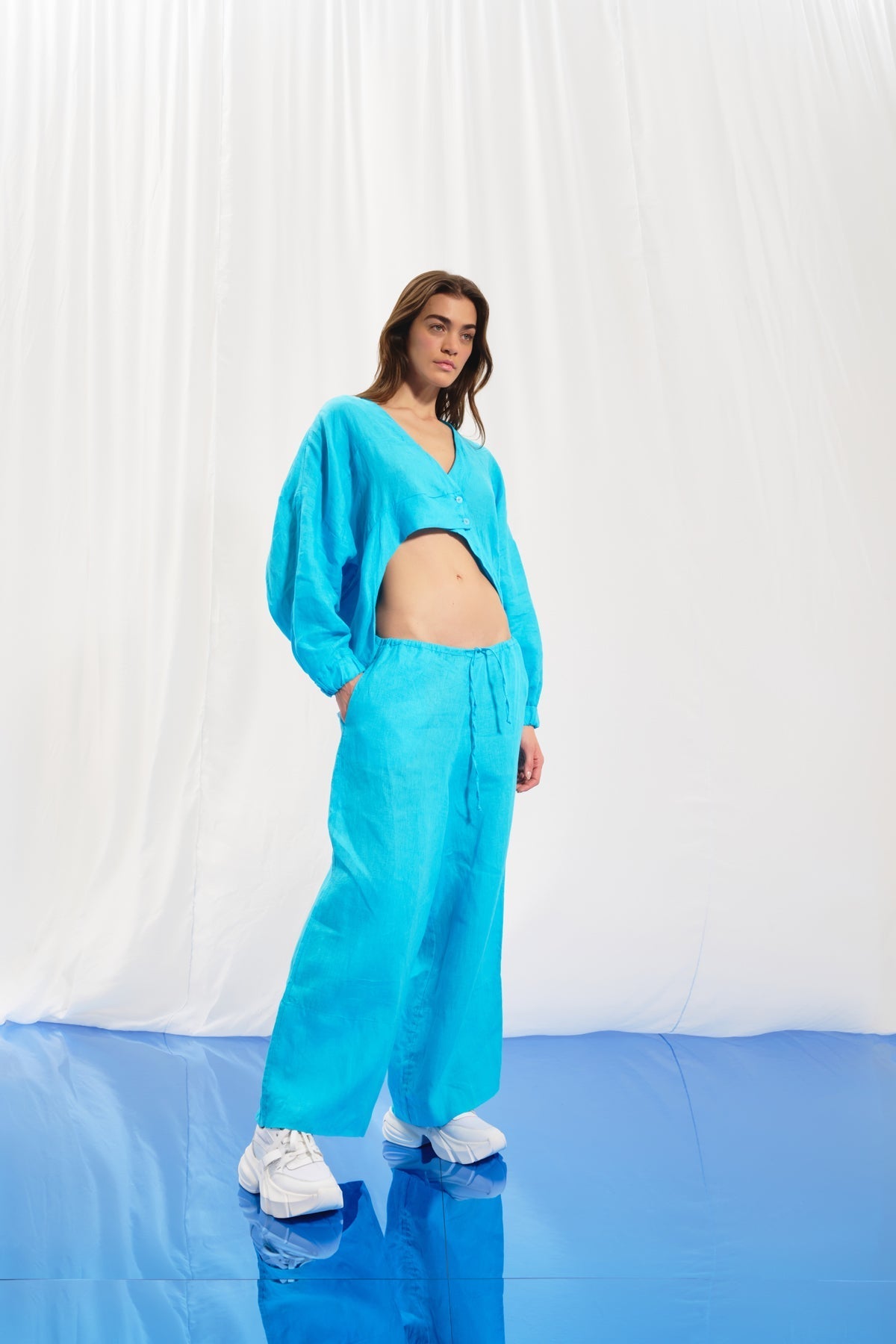 Light Blue Trousers 17369