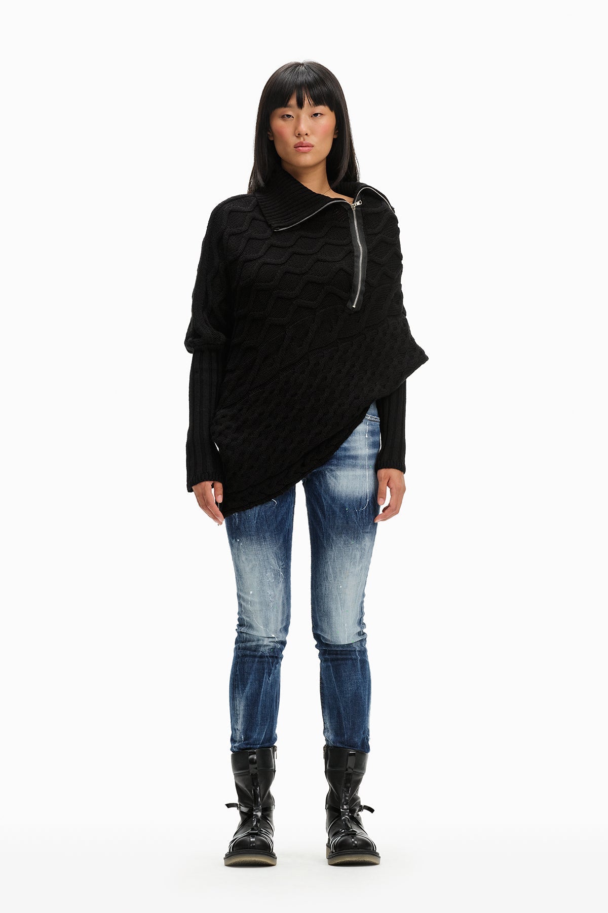 Nero Pullover 10019
