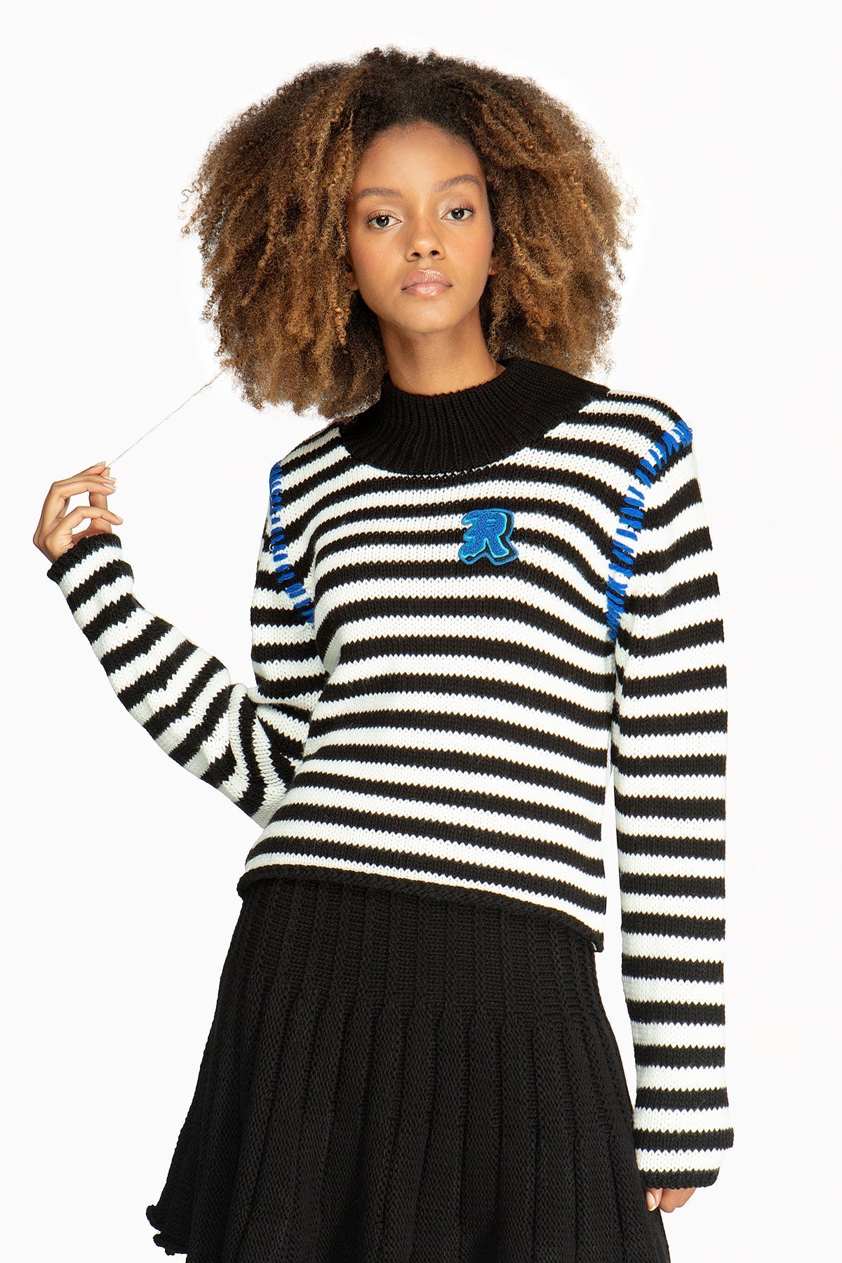 Nero Off White Pullover 10027