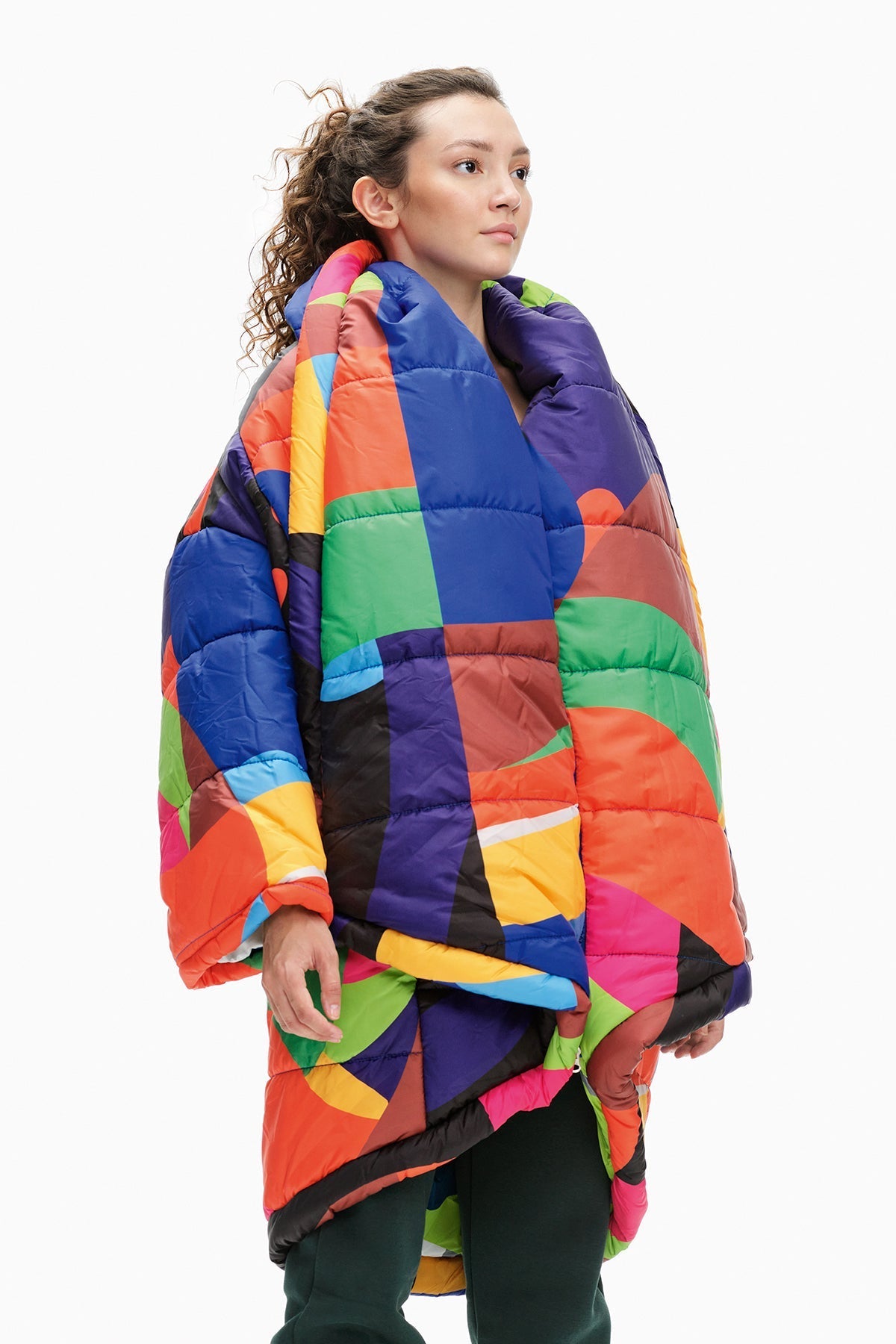 Multicolor Blouson 10064