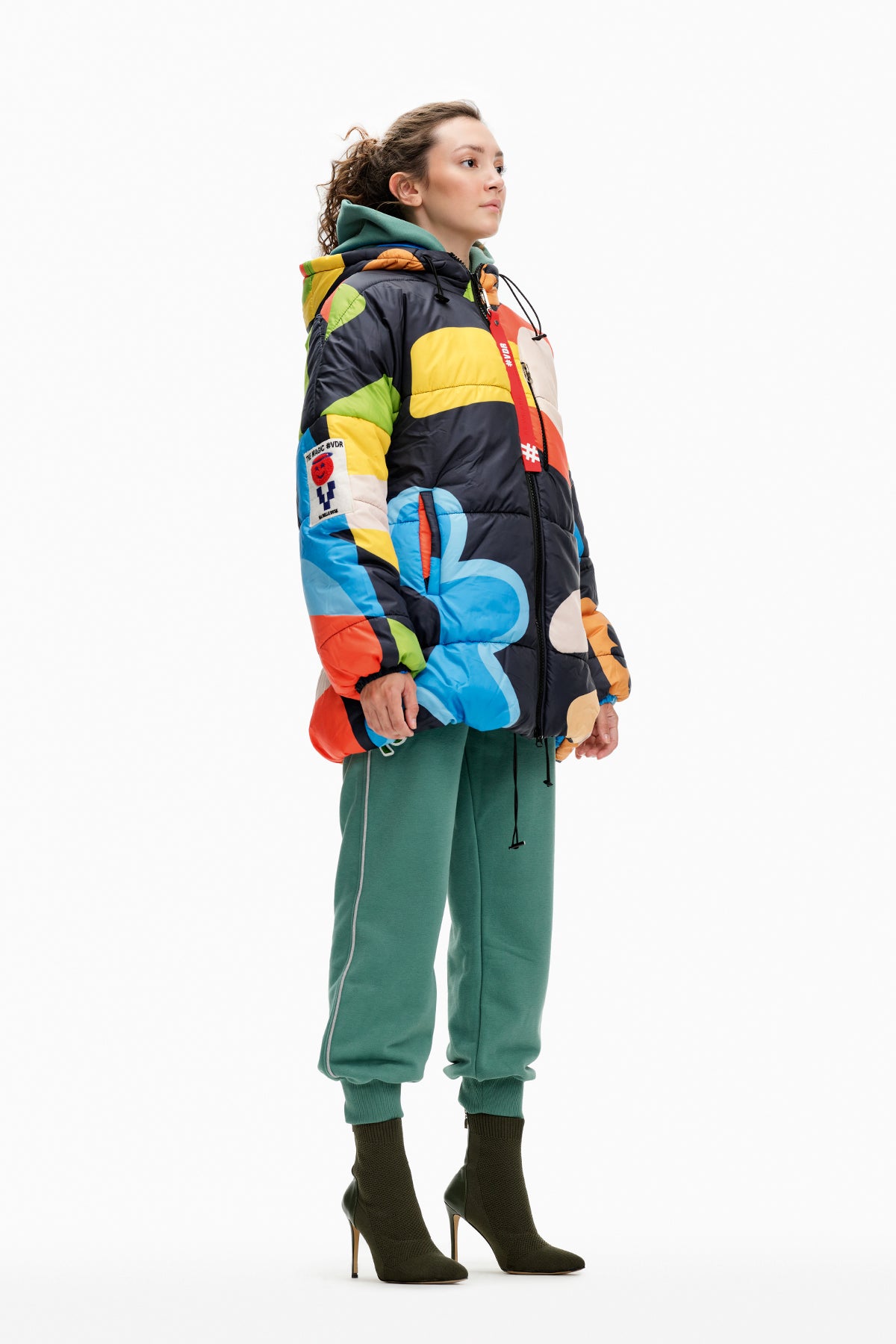 Multicolor Blouson 10065