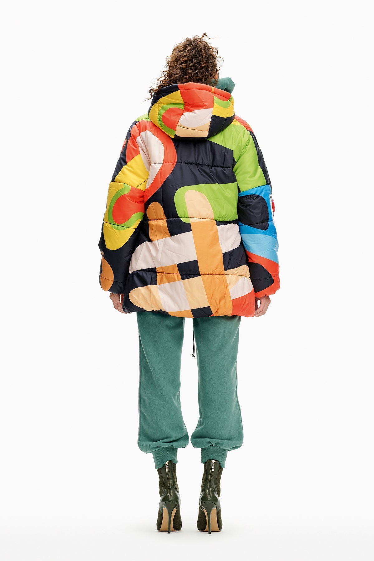 Multicolor Blouson 10065