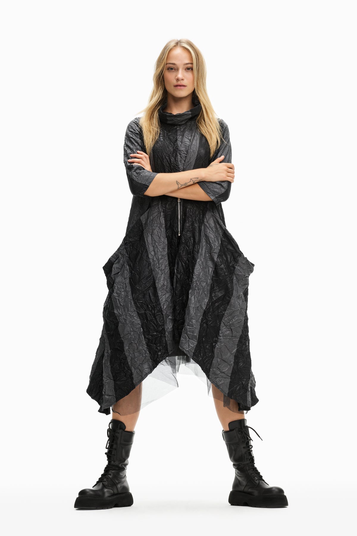 Nero Antracite Dress 10256