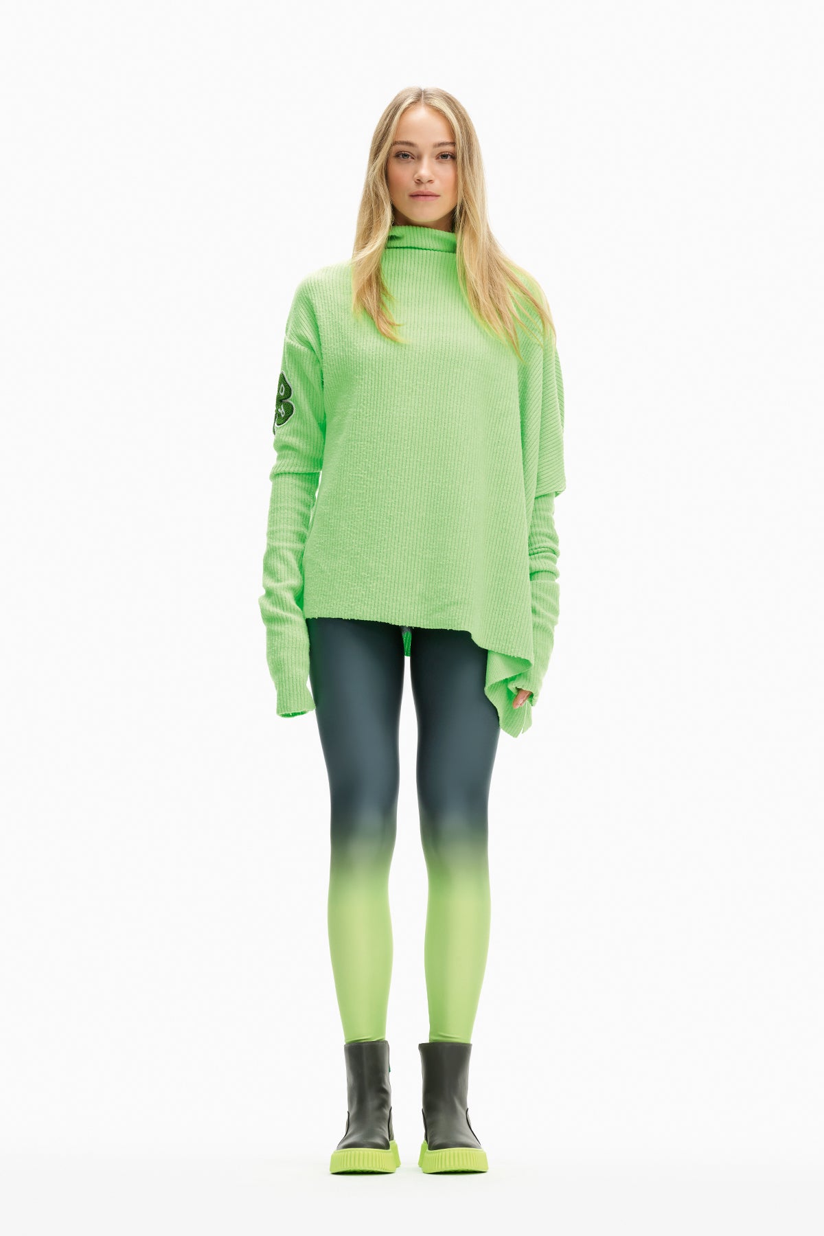 Petrolio Acido Leggings 10395