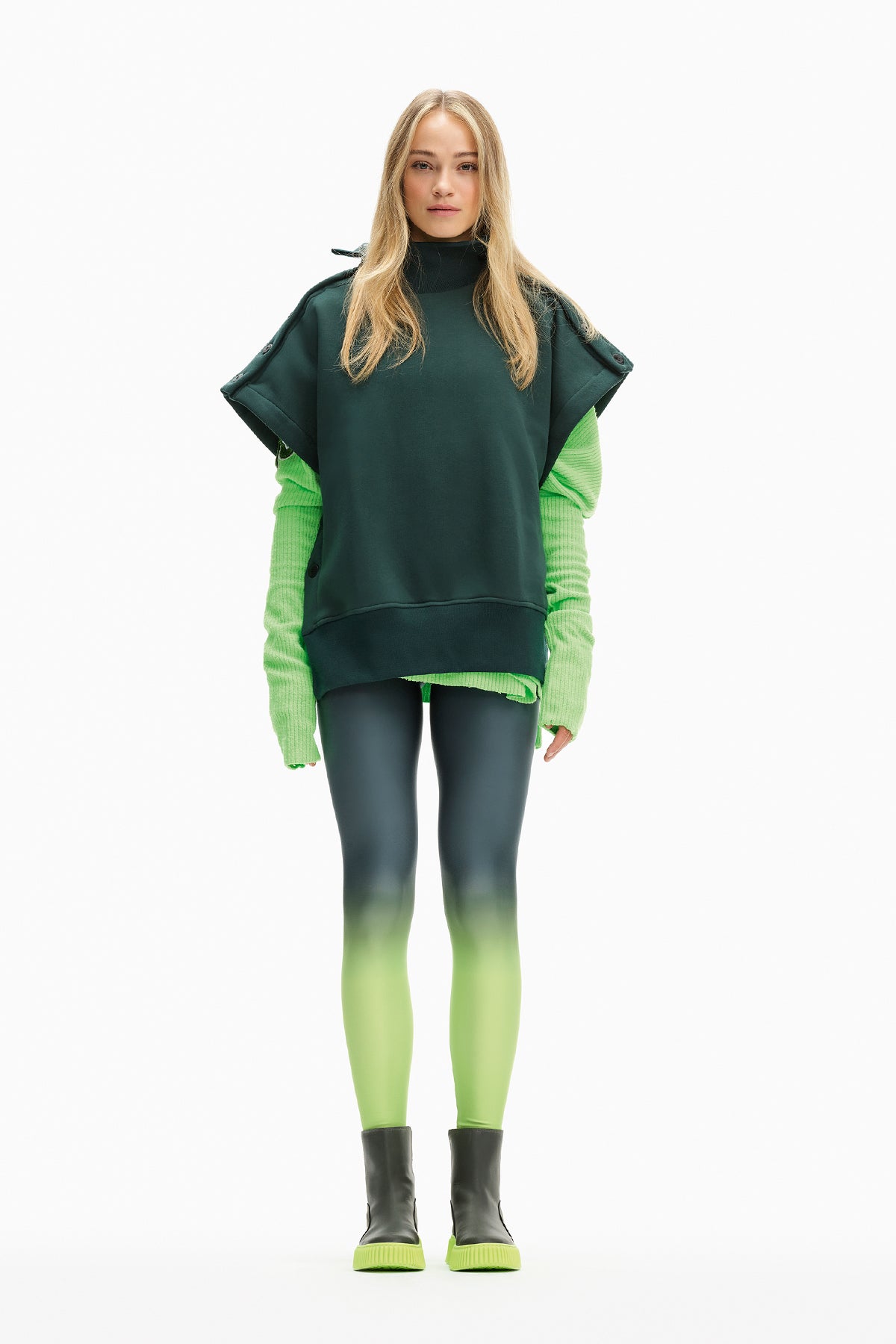 Petrolio Acido Leggings 10395