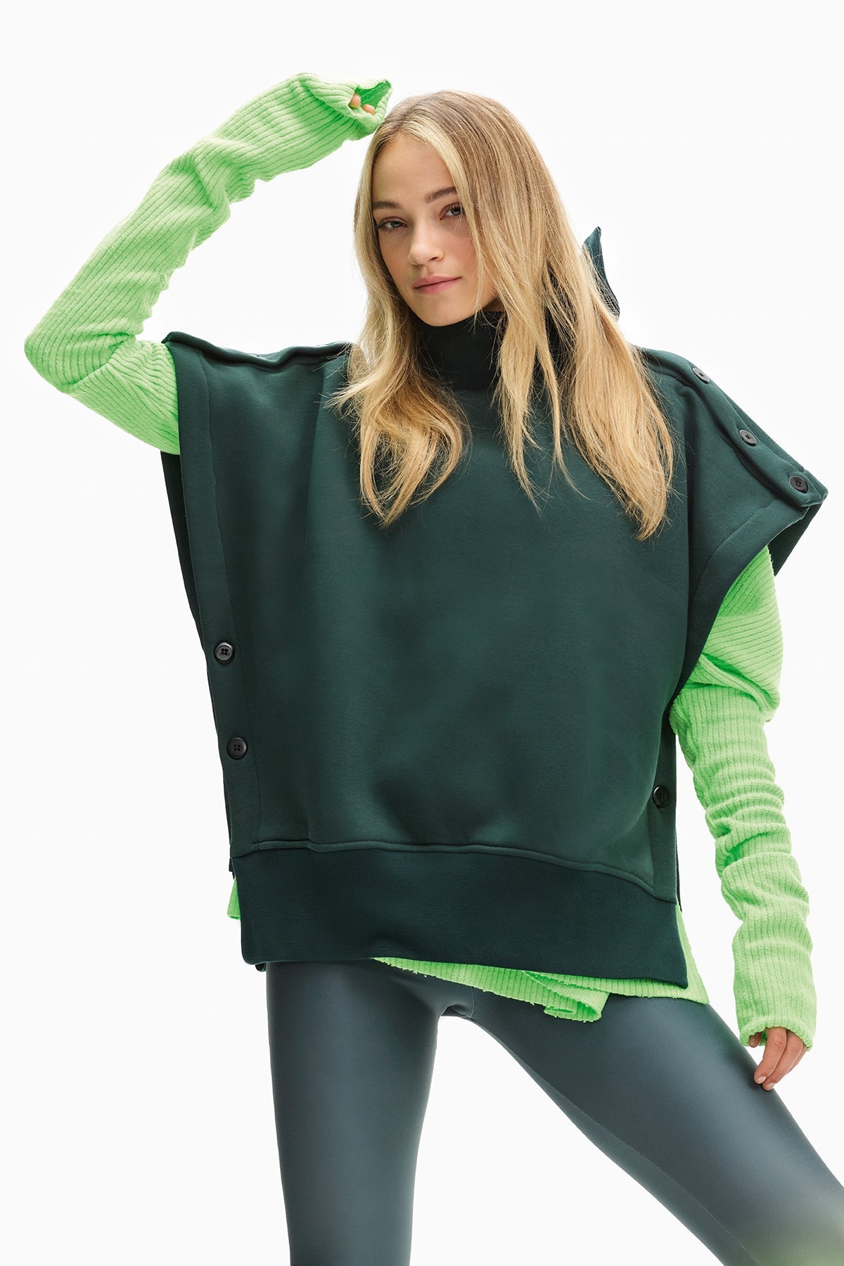 Petrolio Acido Leggings 10395