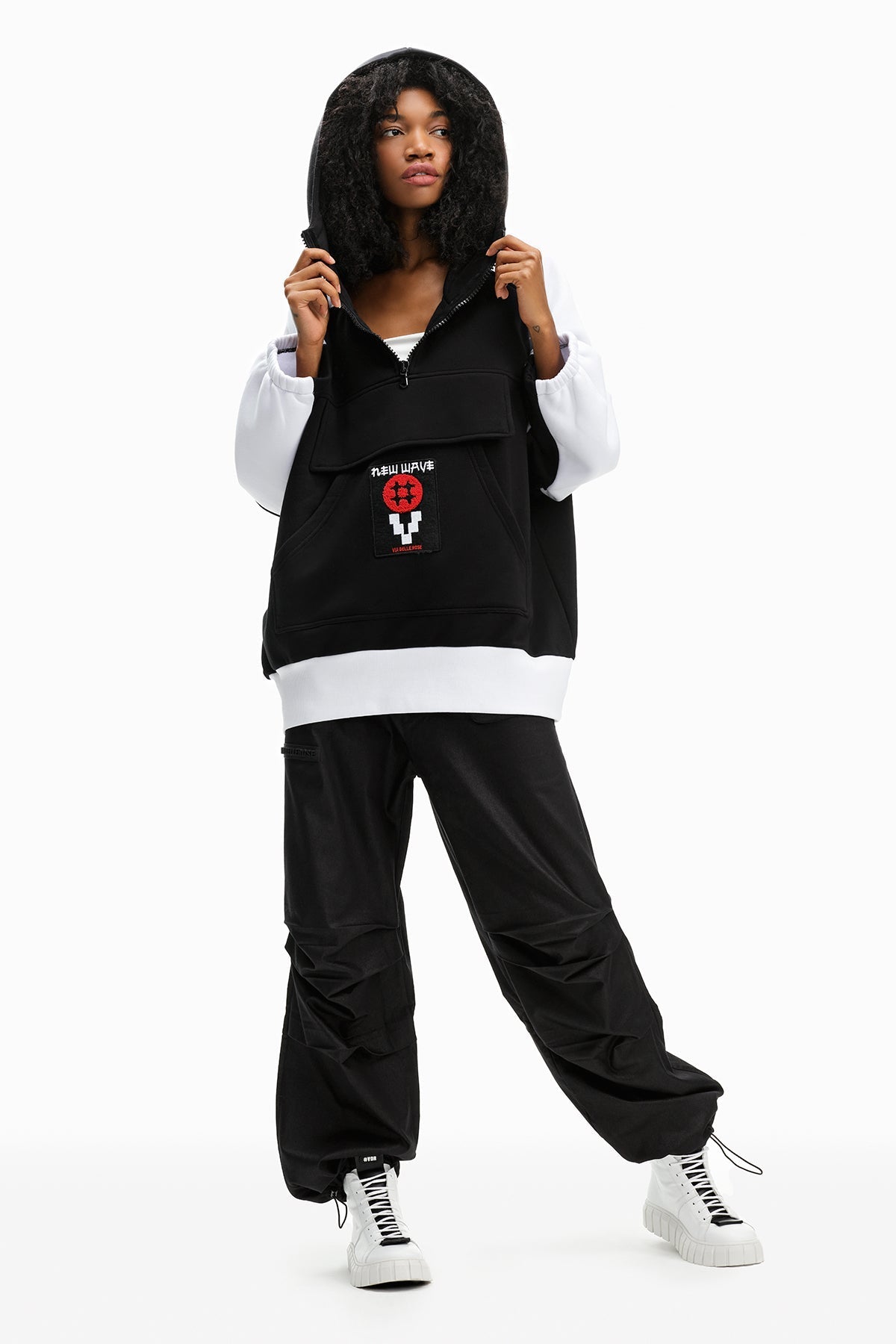 Nero Bianco Sw-shirt 10427