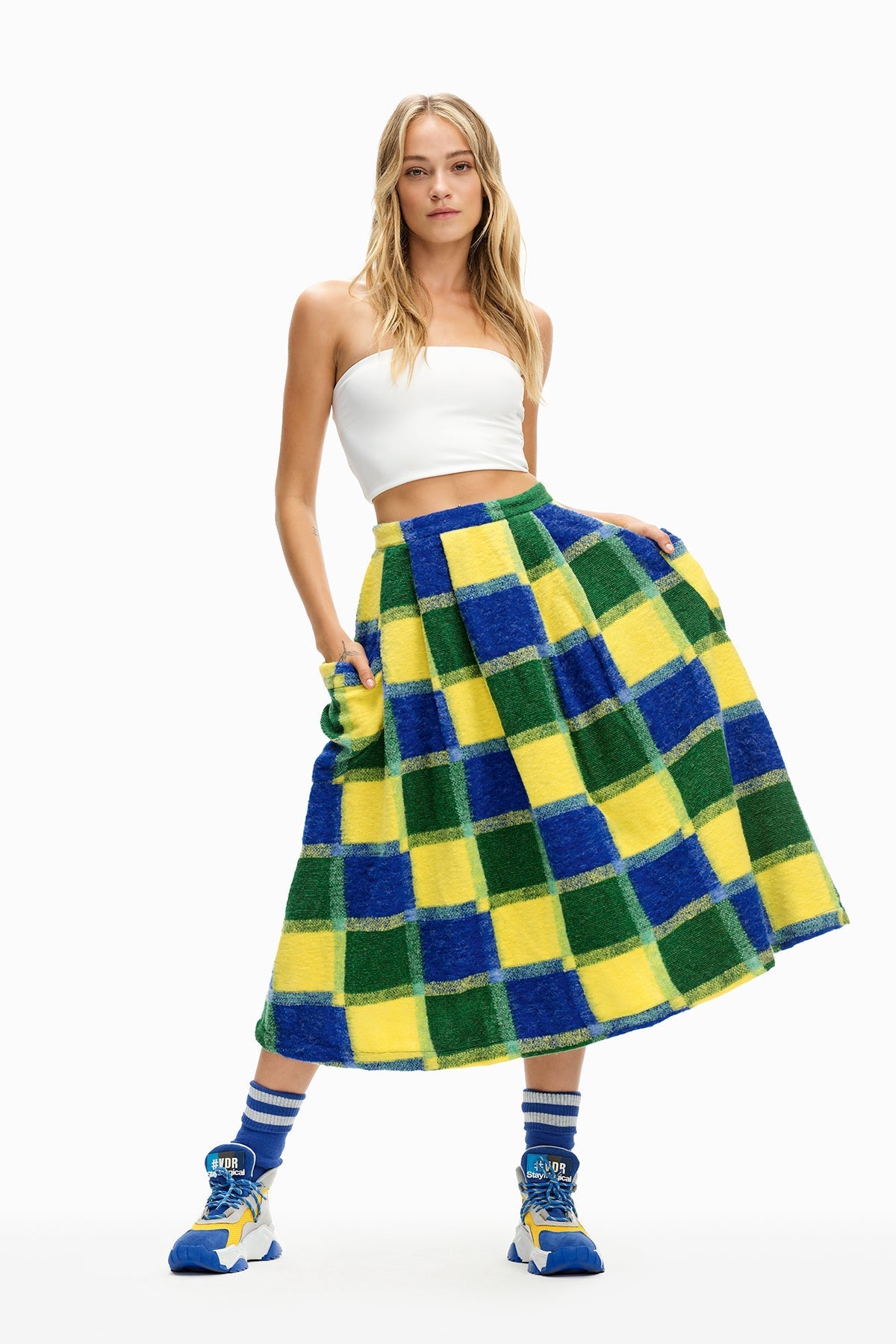 Multicolor Skirt 10451