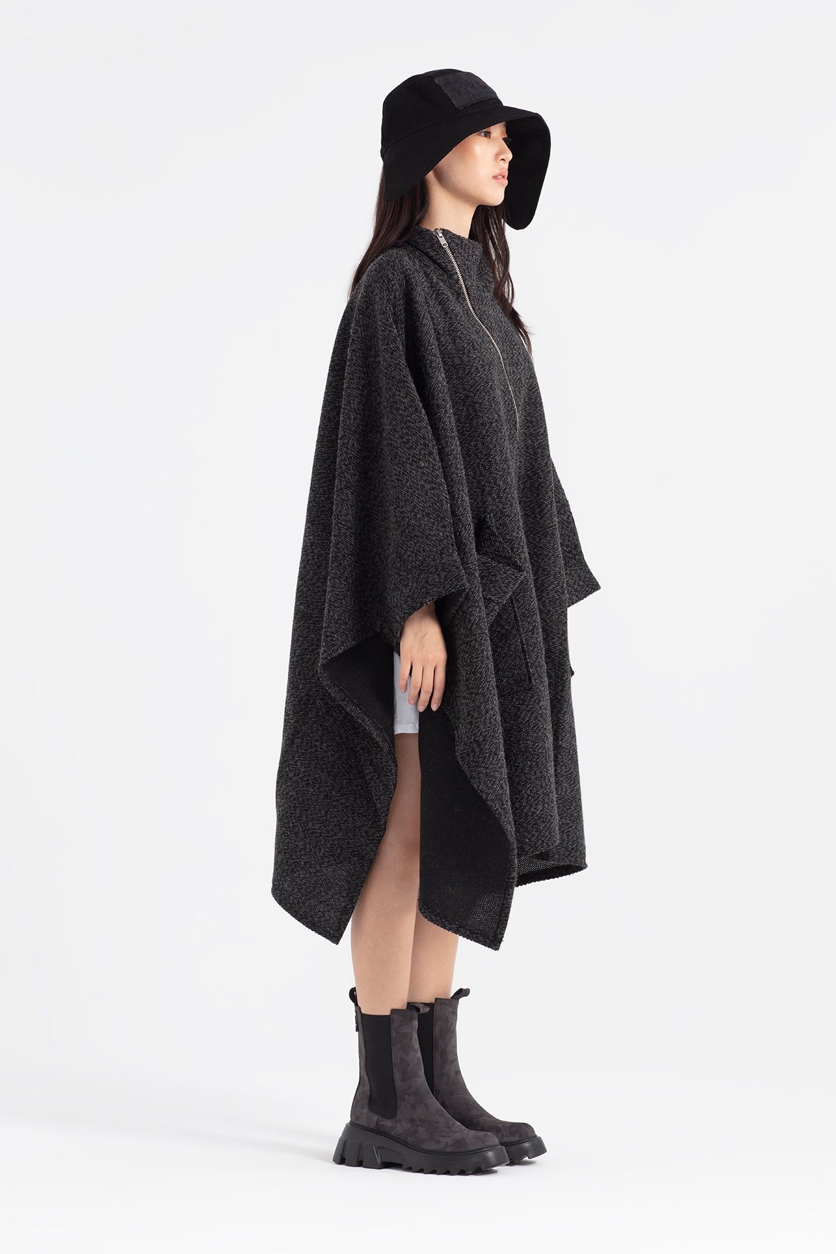 Antracite Poncho 12167