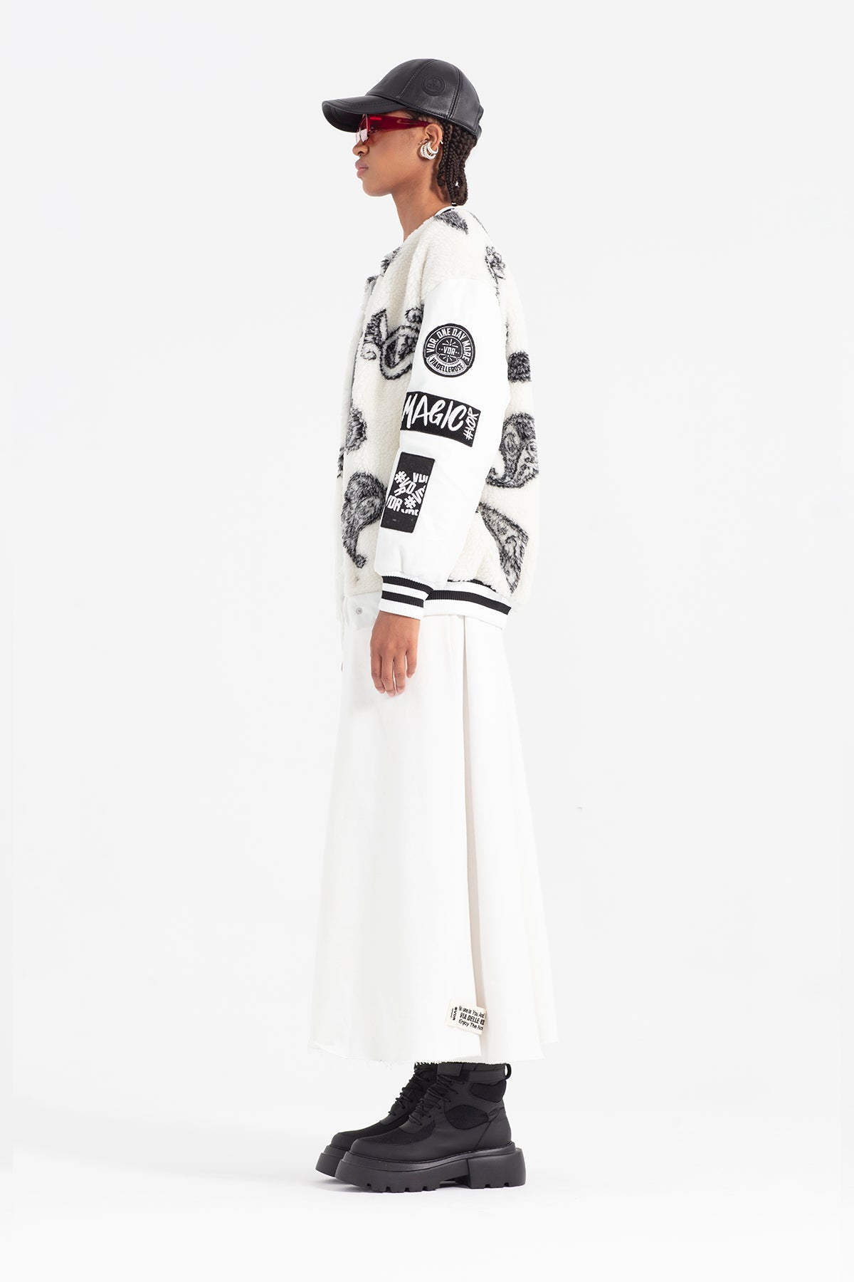 Off White Nero Bomber 12213