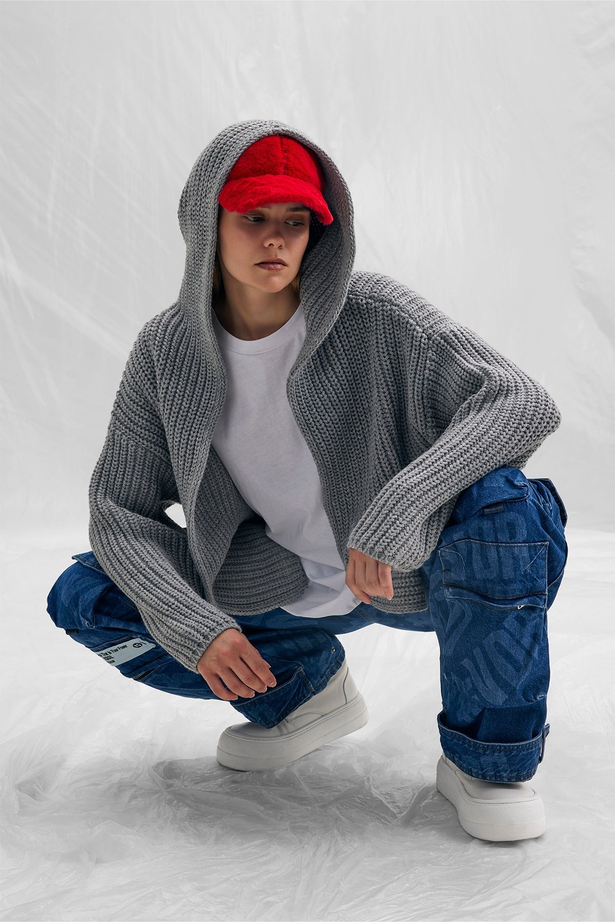 G. Melange Cardigan 14012