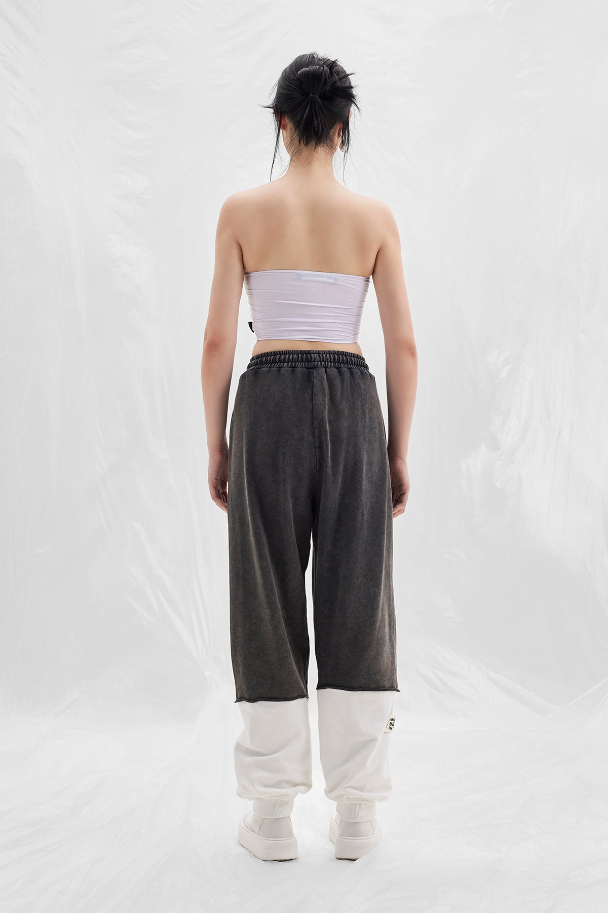 Nero Off White Pants 14044