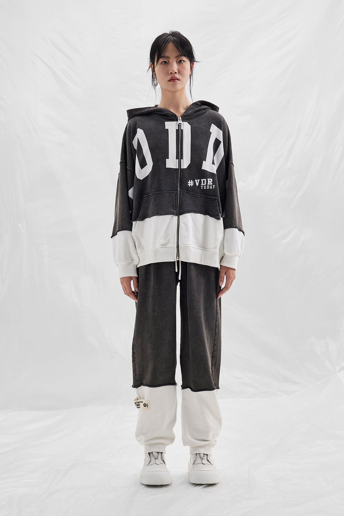 Nero Off White Sw-shirt 14045