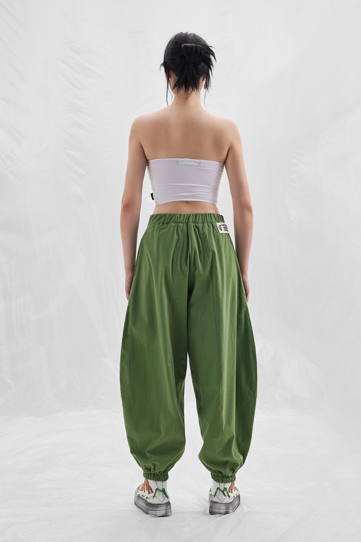 Olive Pants 14362