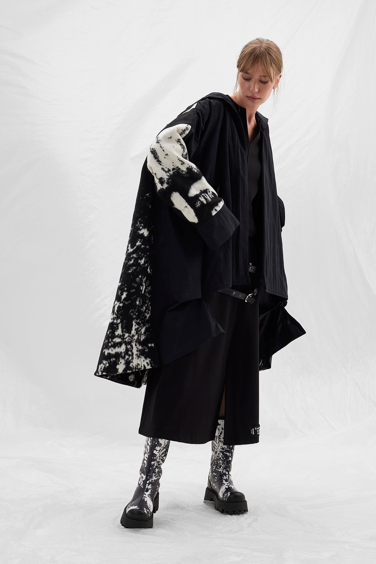 Nero Off White Coat 14412