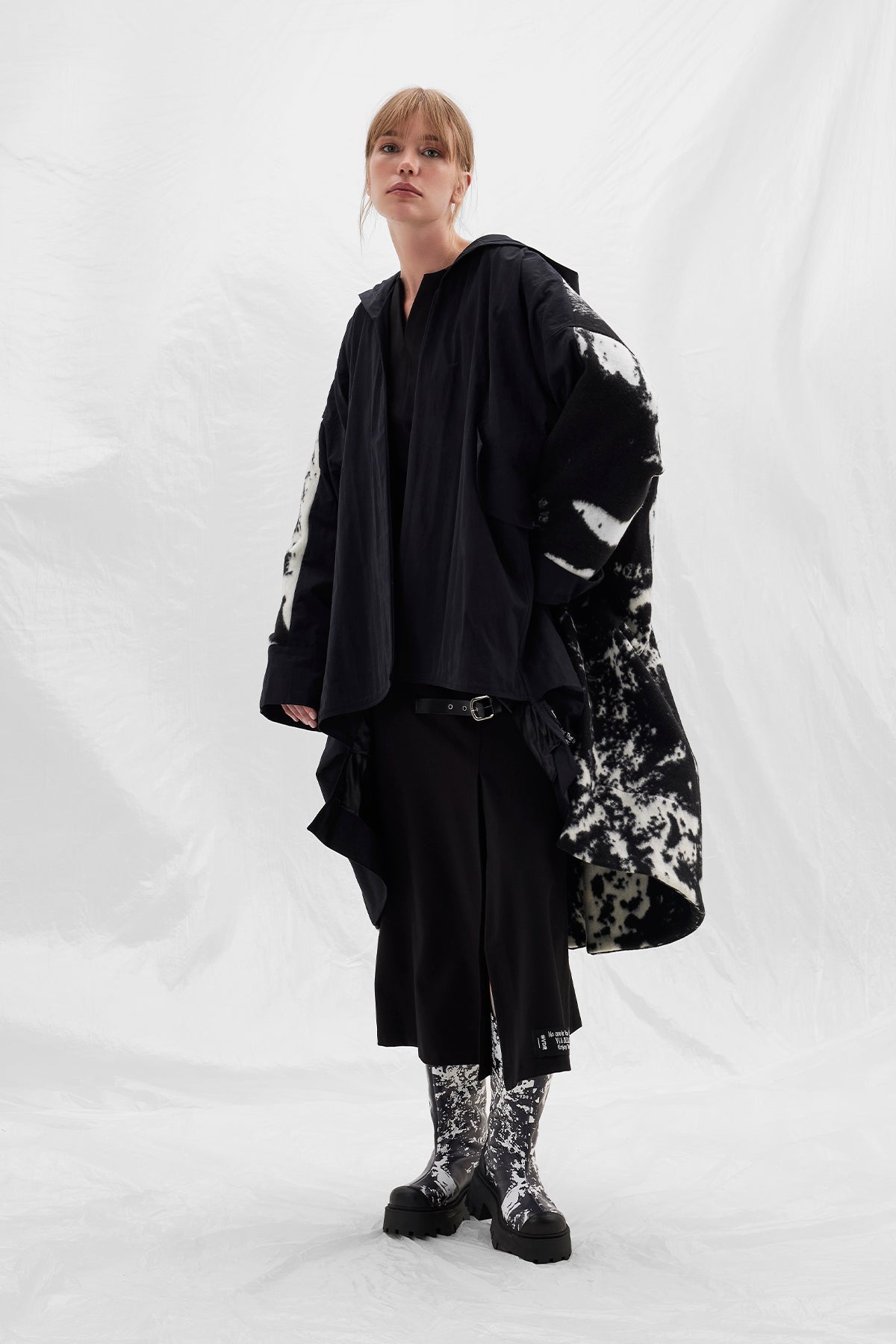 Nero Off White Coat 14412