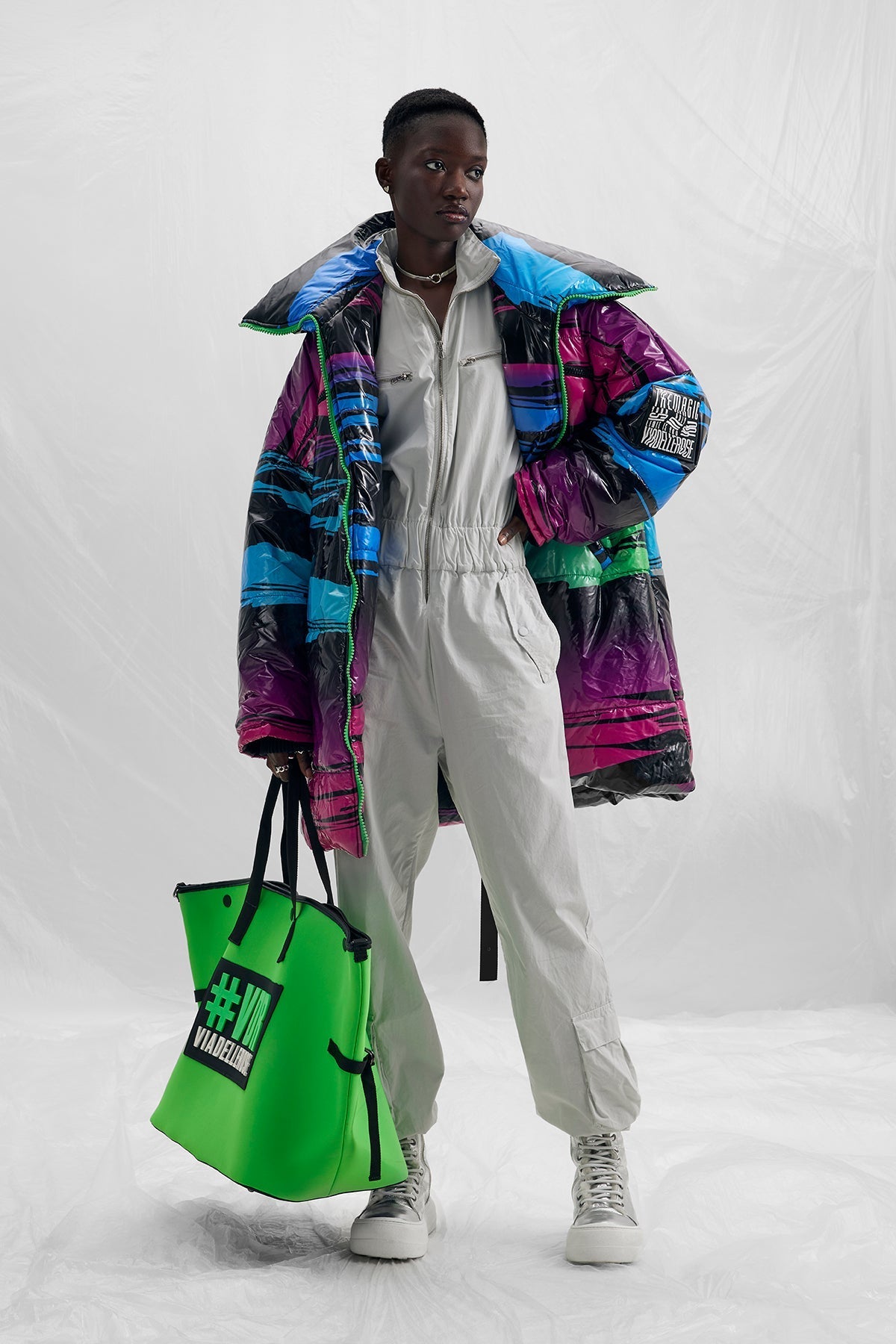 Multicolor Blouson 14440