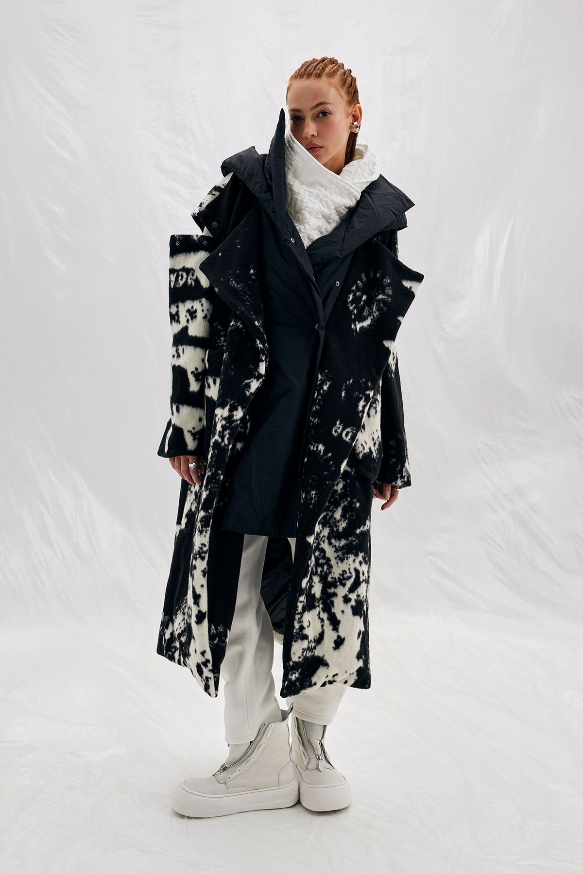 Nero Off White Coat 14445