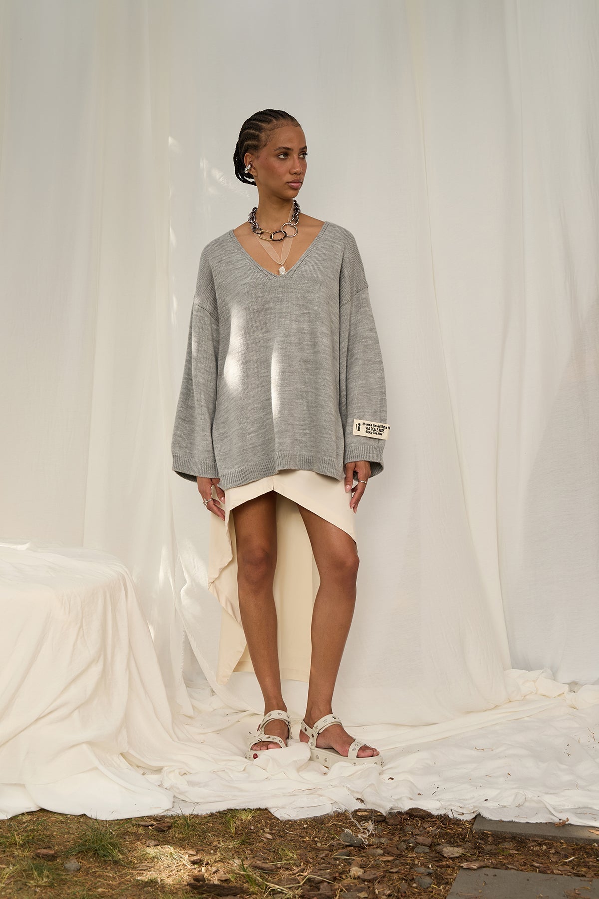 G. Melange Pullover 14452