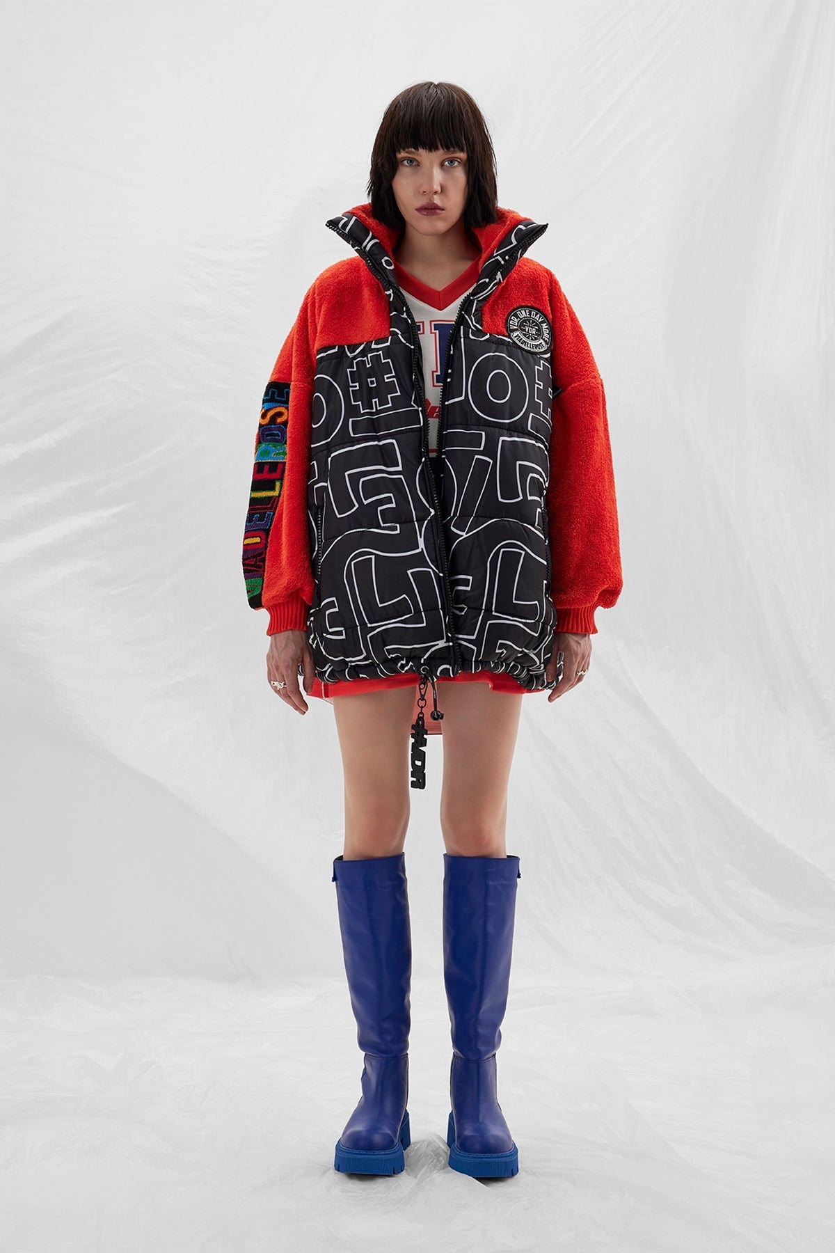 Nero Orange Blouson 14463