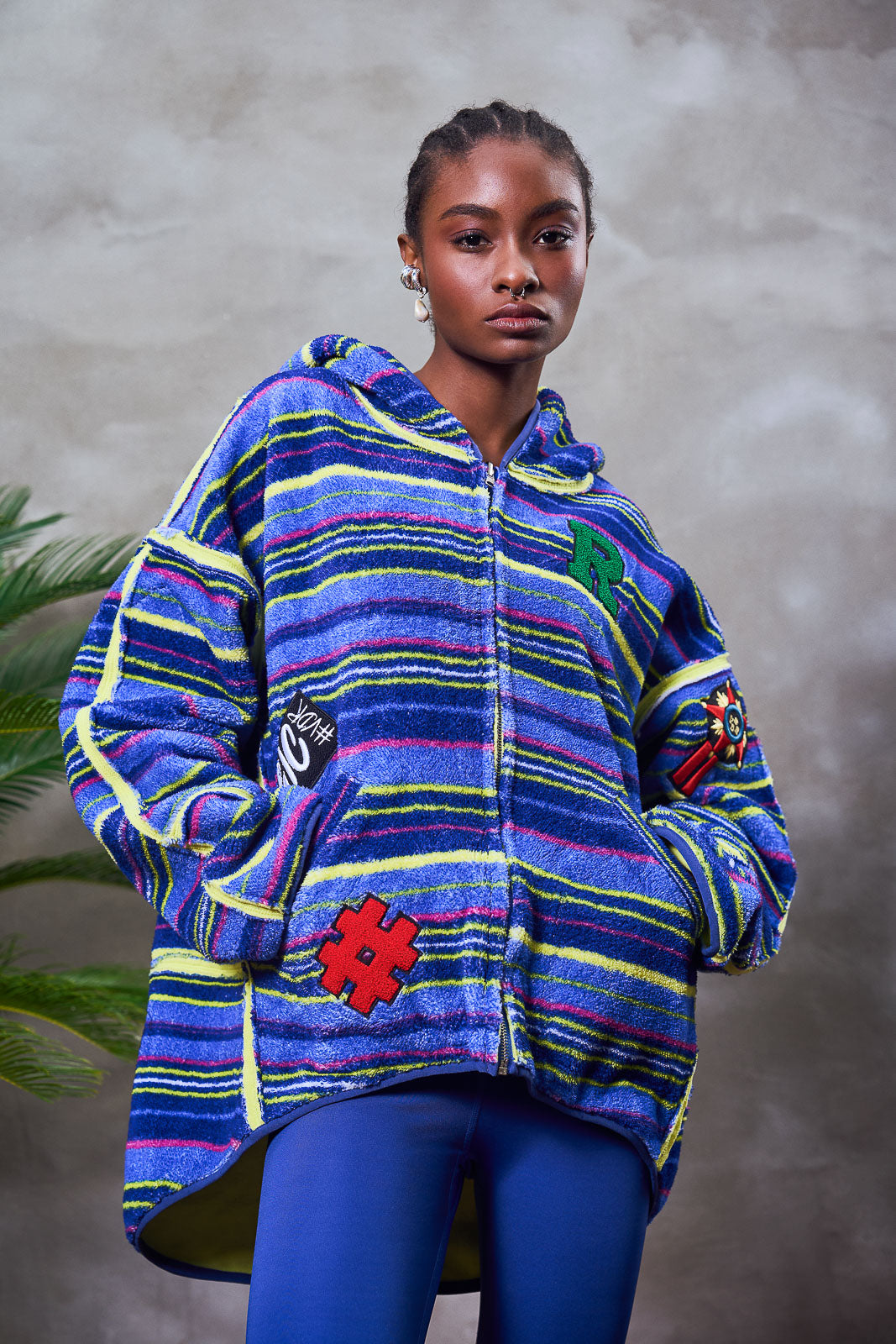 Multicolor Jacket 14465