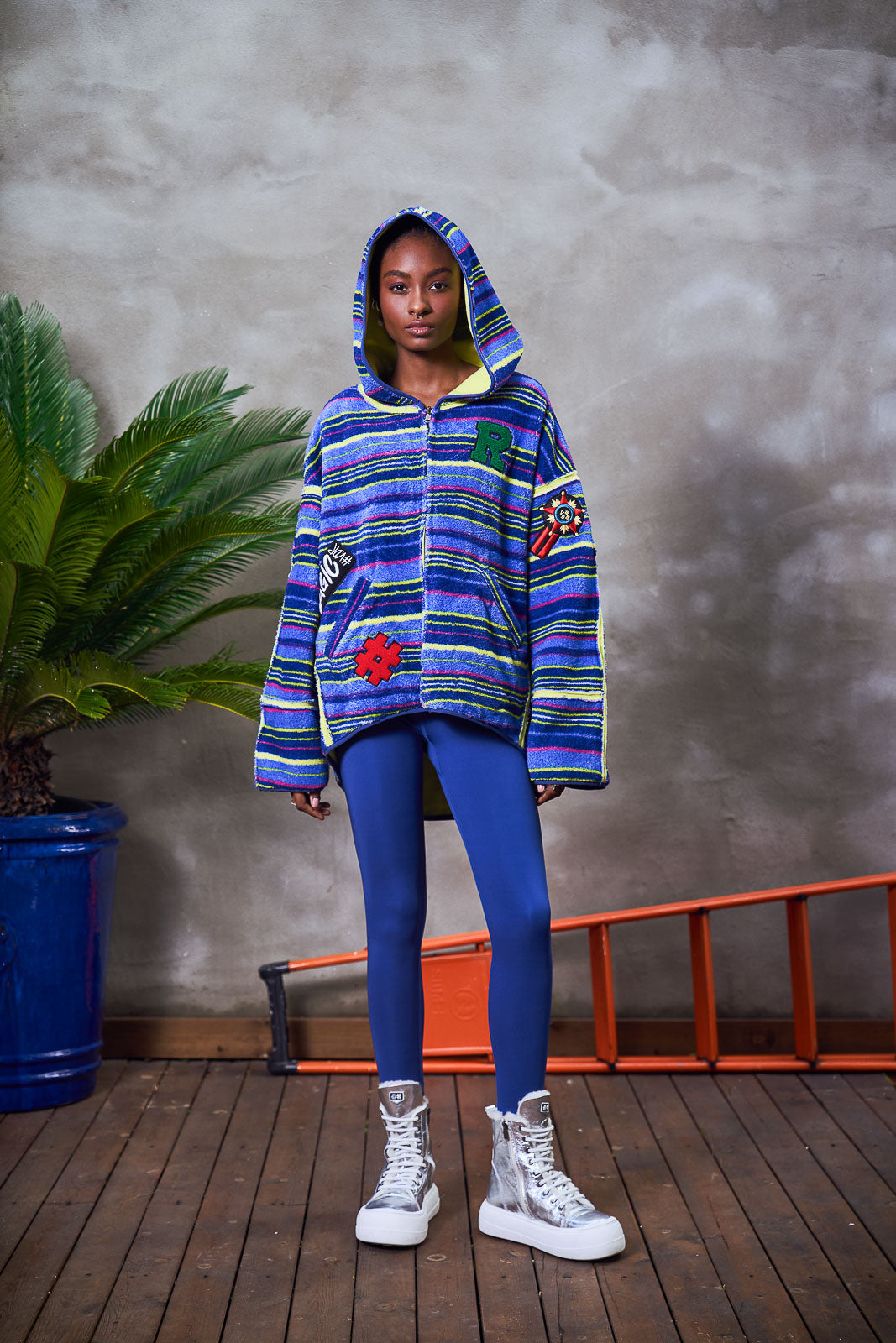 Multicolor Jacket 14465