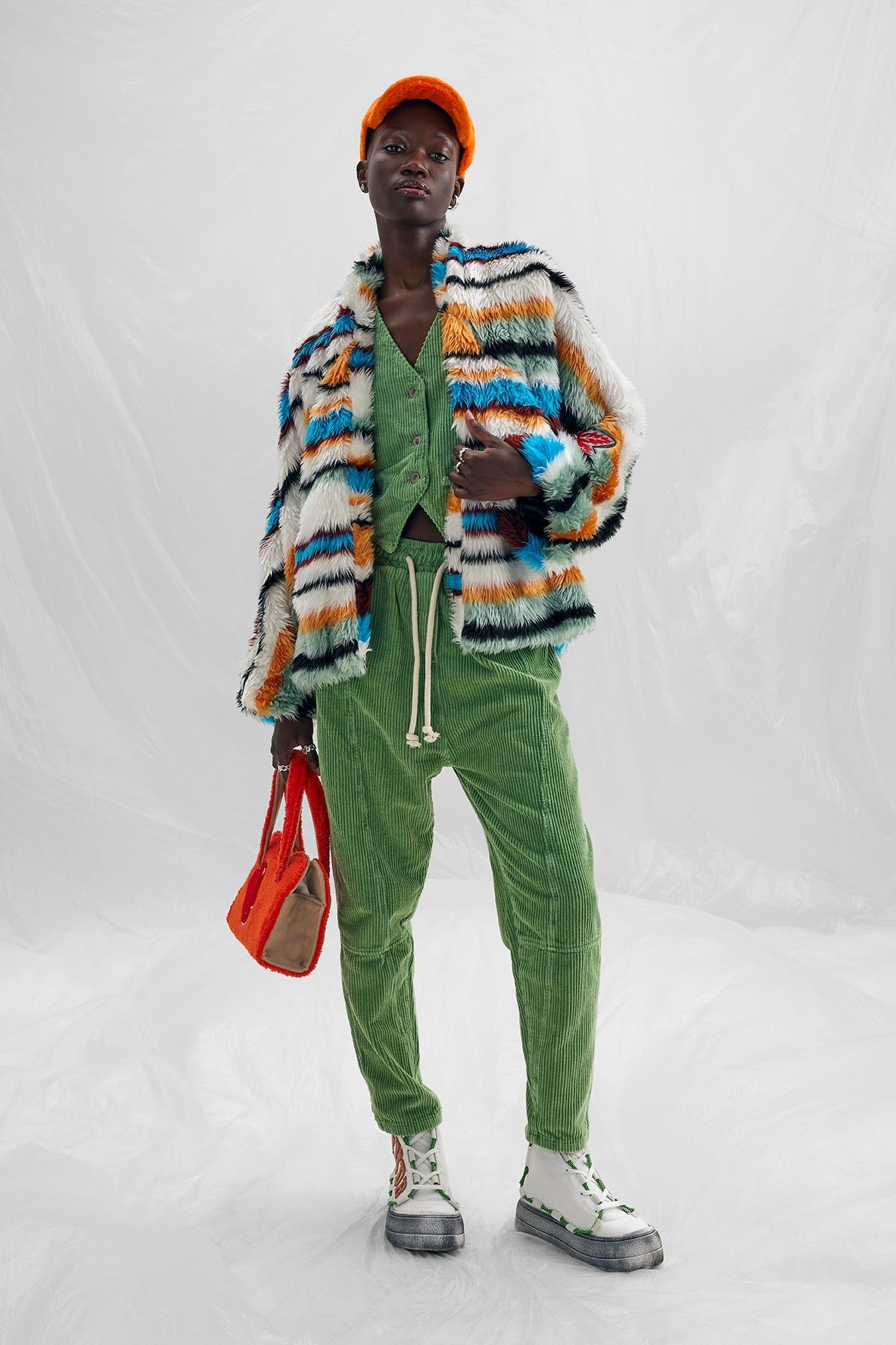 Multicolor Blouson 14485