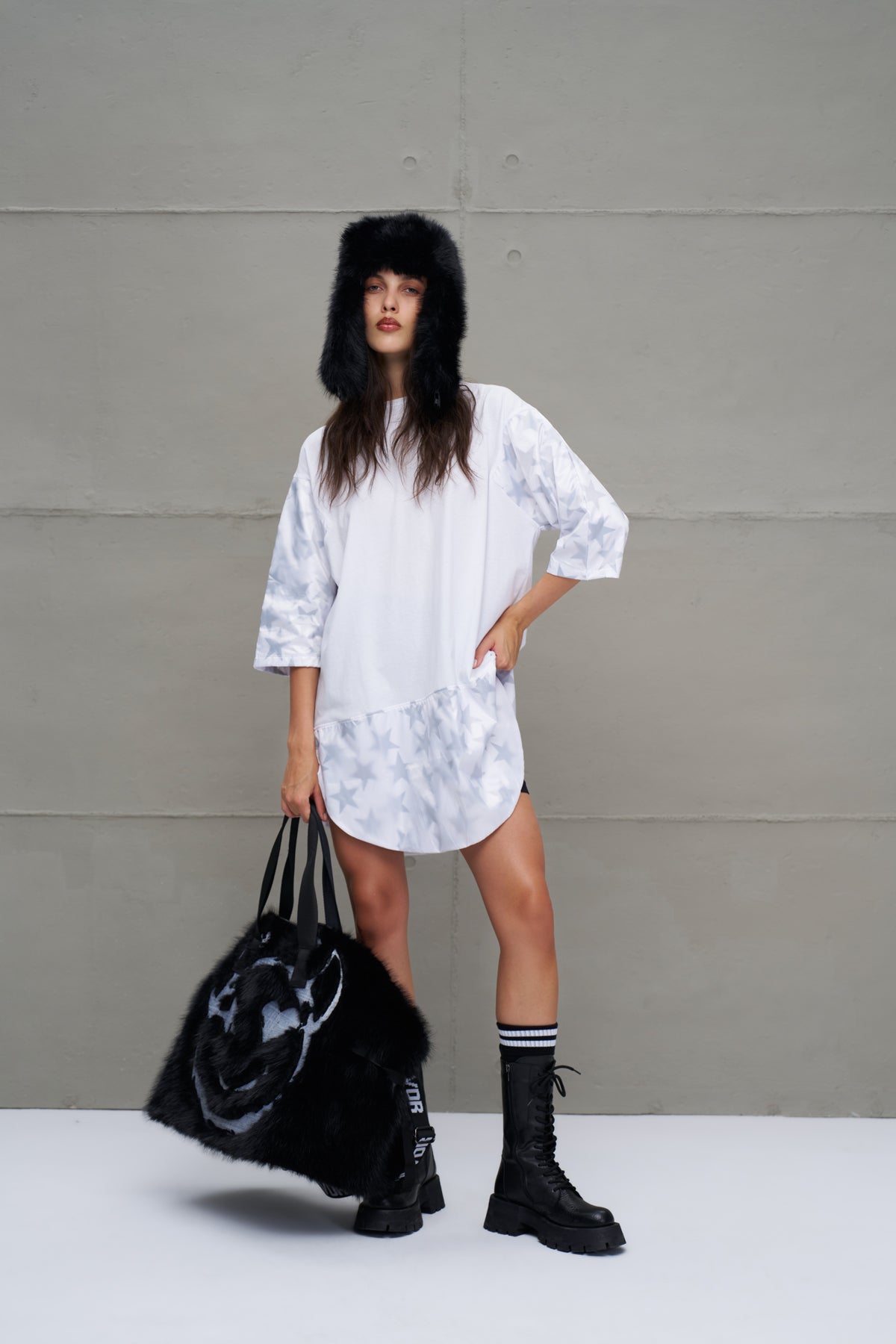 White Oversize T-shirt 18245