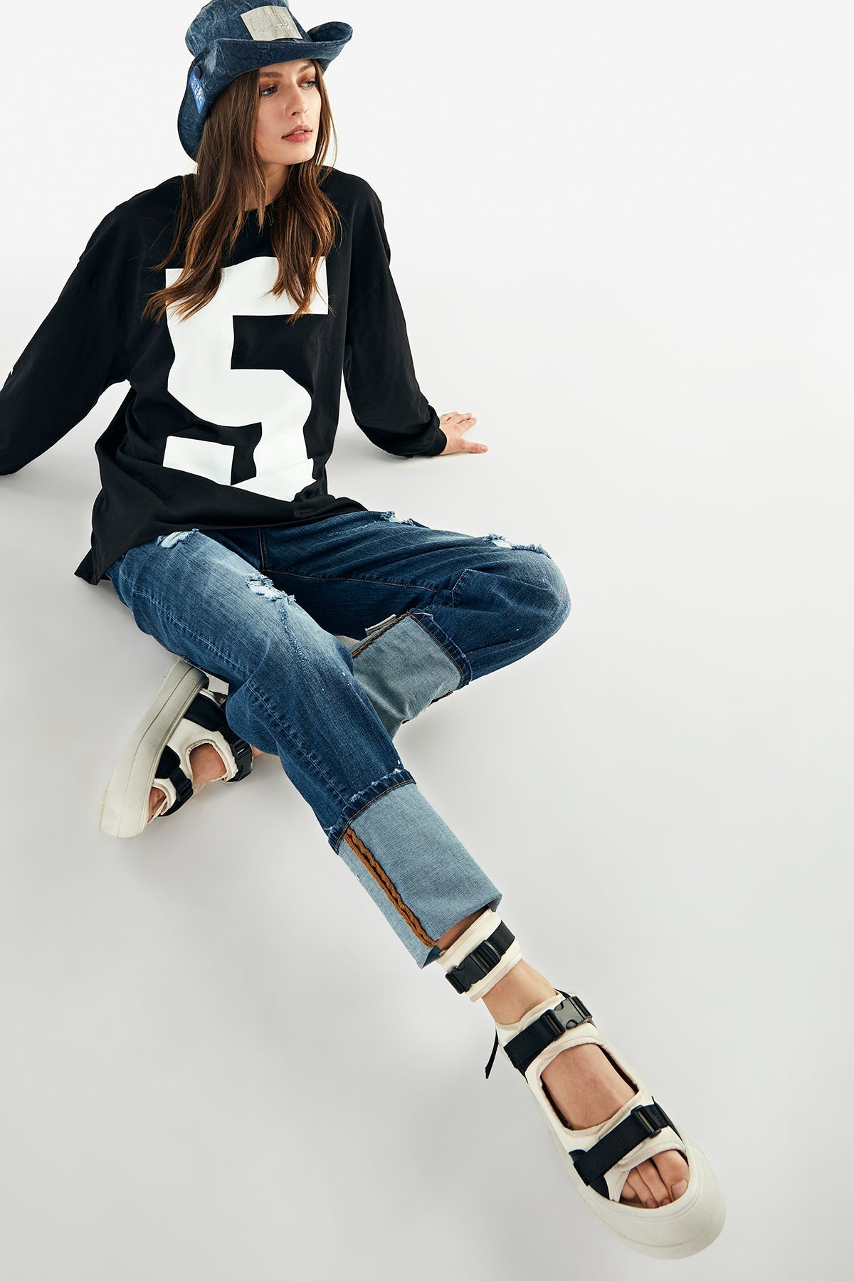 Off White Nero Sandals Win